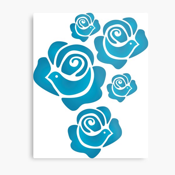 Rose Metal Print