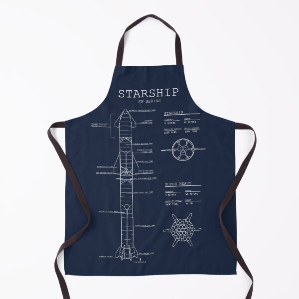 Item preview, SpaceX Starship / Superheavy Blueprint designed and sold by DigitalDesgin.