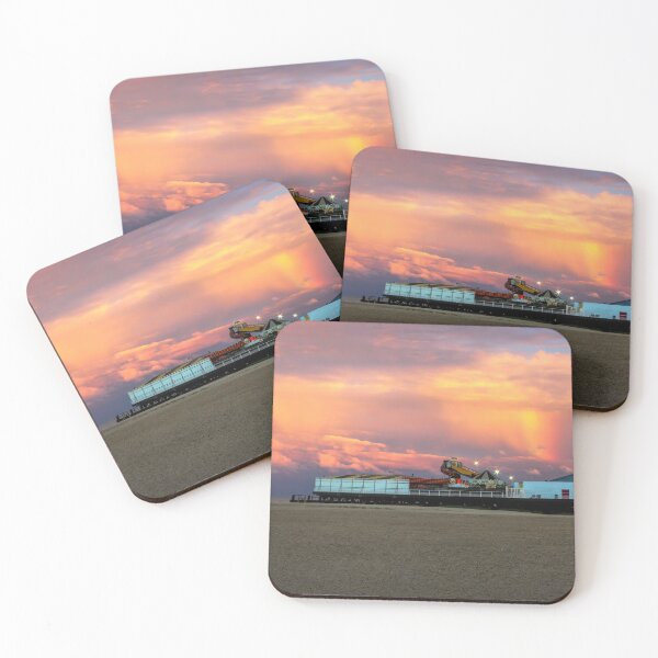 Item preview, Rainbow over the Brittania pier Great Yarmouth designed and sold by Avril Harris.