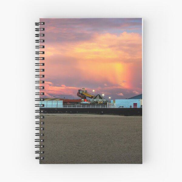 Item preview, Rainbow over the Brittania pier Great Yarmouth designed and sold by Avril Harris.