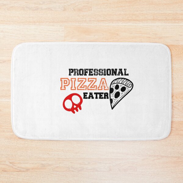Item preview, professional pizza eater red head skeleton strong lover favorite food pizza designed and sold by AchrafOc.