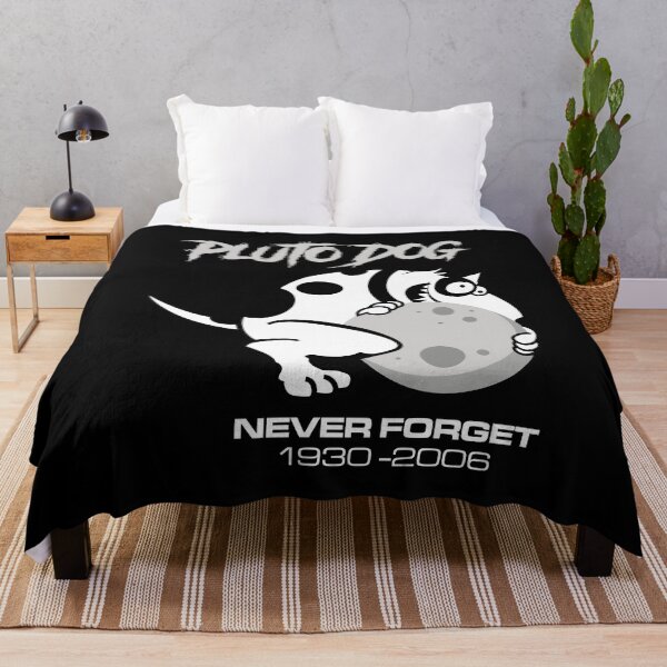 Item preview, Pluto Dog Never Forget 1930 - 2006 SpaceDog Planet Astronomy  designed and sold by 9ine9.