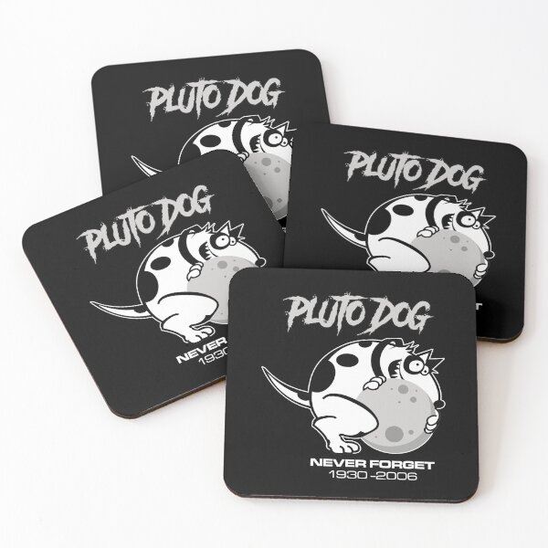 Item preview, Pluto Dog Never Forget 1930 - 2006 SpaceDog Planet Astronomy  designed and sold by 9ine9.