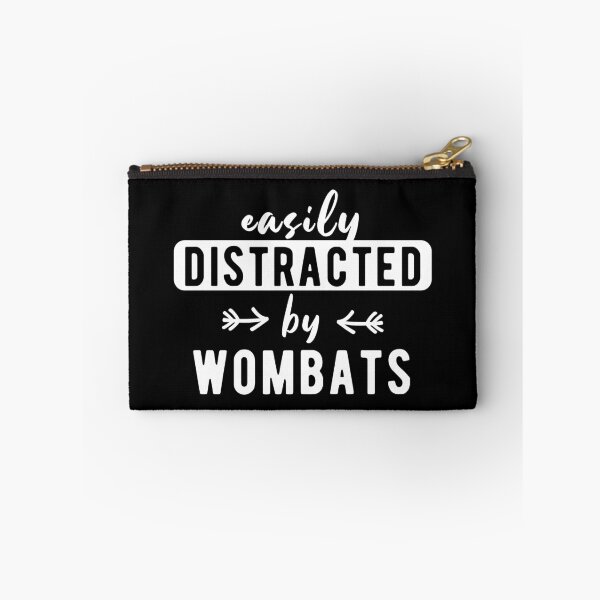 Item preview, Easily distracted by wombats designed and sold by Statim.
