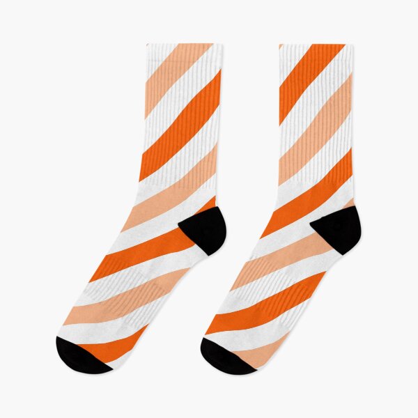 Item preview, Peach-Diagonal-Tinted-White Two-Tone Diagonal Stripes designed and sold by ImageNugget.