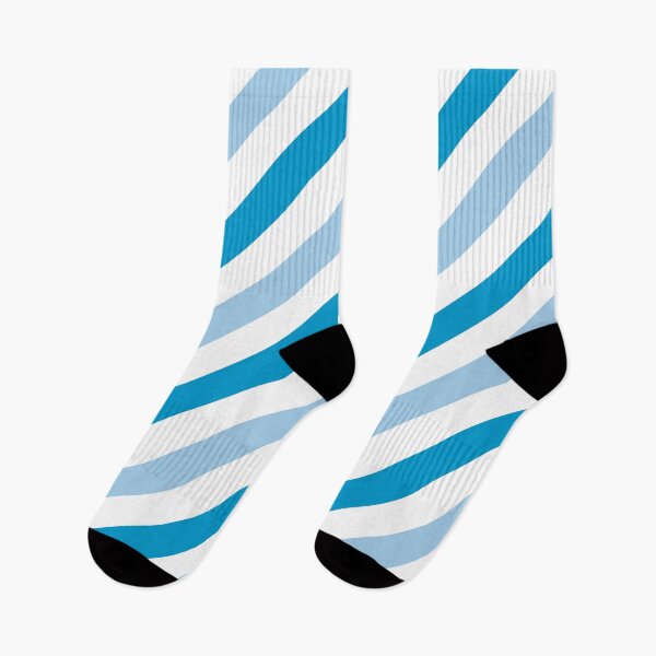 Item preview, LightBlue-Diagonal-Tinted-White Two-Tone Diagonal Stripes designed and sold by ImageNugget.