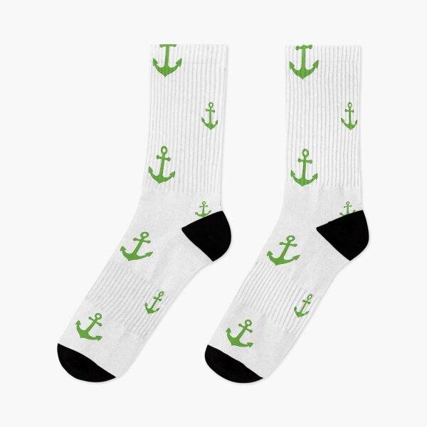 Item preview, GrassGreen Anchors designed and sold by ImageNugget.