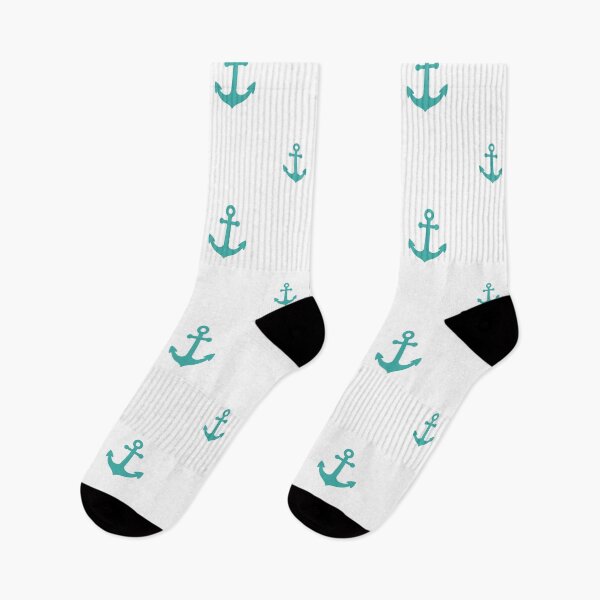 Item preview, Teal Anchors designed and sold by ImageNugget.