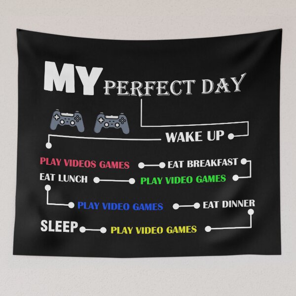 Item preview, My Perfect Day Wake Up Eat Breakfast designed and sold by Desibeau.