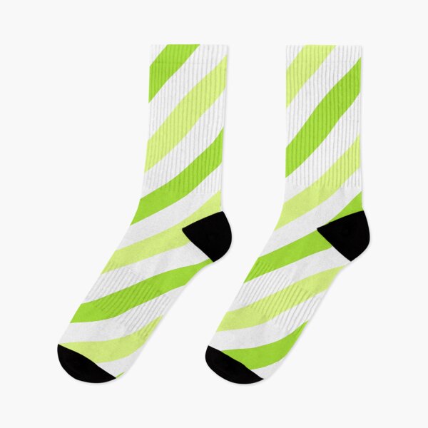Item preview, LimeGreen-Diagonal-Tinted-White Two-Tone Diagonal Stripes designed and sold by ImageNugget.