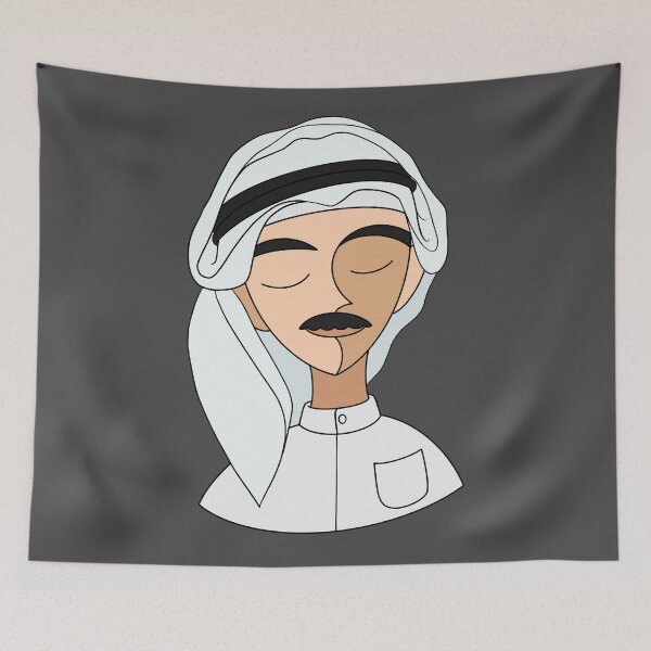 Item preview, Kuwaiti man - Nasfa Style 04 designed and sold by Mennen’s Art.