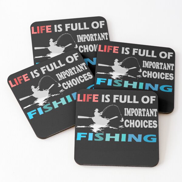 Item preview, life is full of important choices fishing designed and sold by TINASTORESHOPE.