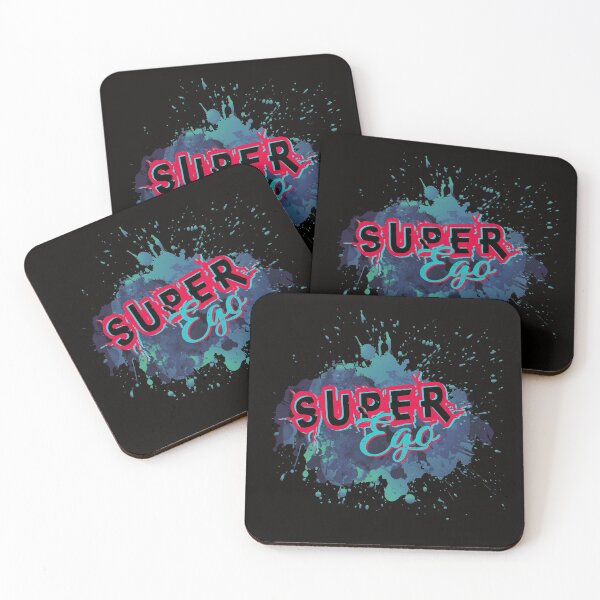 Item preview, Super ego in splash design and glitch look designed and sold by navarraspain.