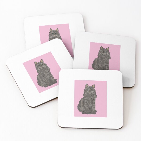 Item preview, Maine Coon Cat designed and sold by ThreeBearsArt.