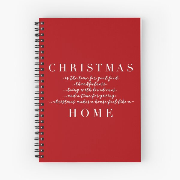Item preview, Dark Candy Apple Red Christmas Makes a House Feel Like a Home designed and sold by cranberrystreet.