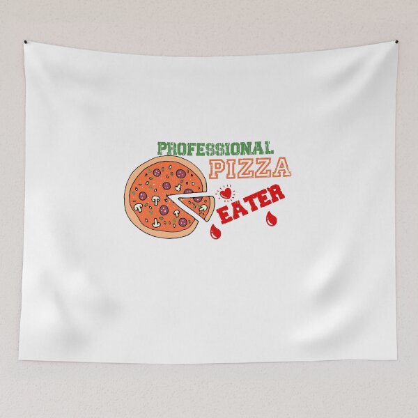 Item preview, professional pizza eater lover favorite food pizza designed and sold by AchrafOc.