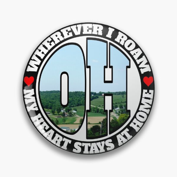 Item preview, Heart Stays Home - Ohio designed and sold by DonDota.
