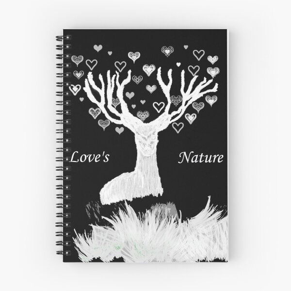 Item preview, Love's nature deer in grass designed and sold by FourWellBeing.