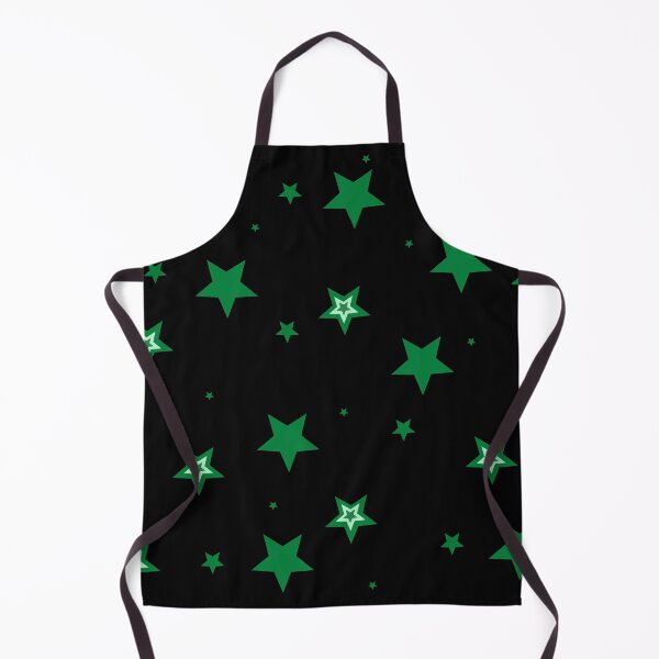 Item preview, Green stars pattern designed and sold by HKathPrint.