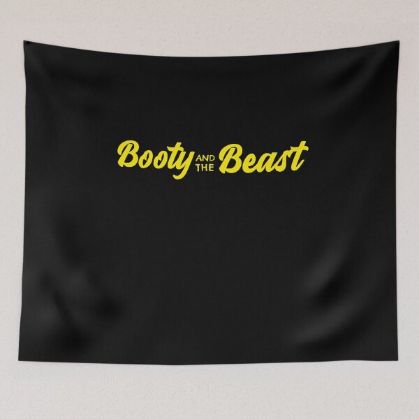 Item preview, Booty And The Beast Cartoon Pun Fitness Design designed and sold by Branto-clothing.