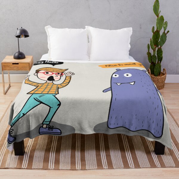 Item preview, Di hola diseño de monstruos para niños designed and sold by WizardsWorld.