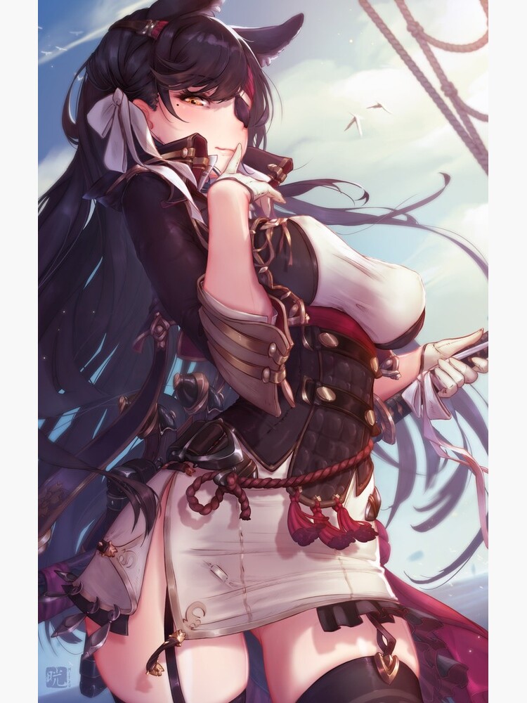 Pirate Atago | Azurlane by Mitsu-art