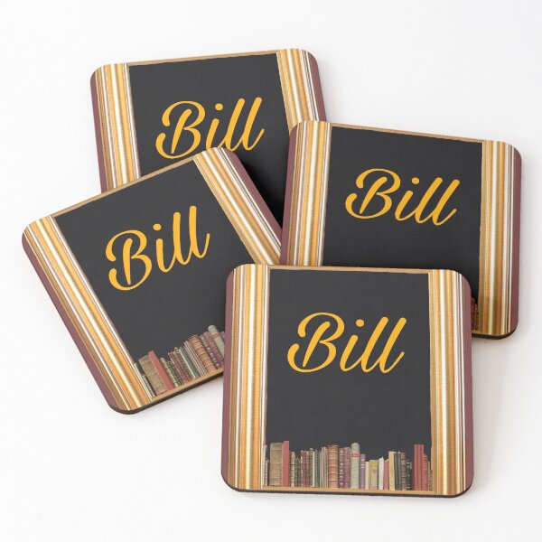 Item preview, Bill loves books designed and sold by Pelikancrazy.