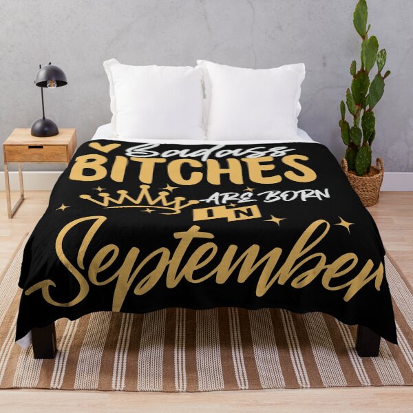Item preview, Badass Bitches Are Born In September | Birthdays designed and sold by SerendipityNow.