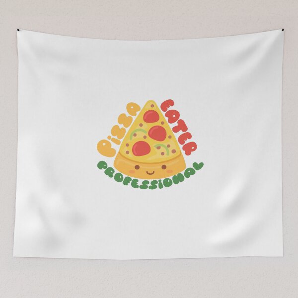 Item preview, professional pizza eater Cute Face lover favorite food pizza designed and sold by AchrafOc.