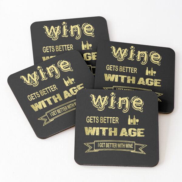 Item preview, Wine Gets Beter With Age I Get Better With Wine | I Love Wine  | Wine | Wine Lover Gift | Wine Quote | Wine Tasting  designed and sold by niceb00y.