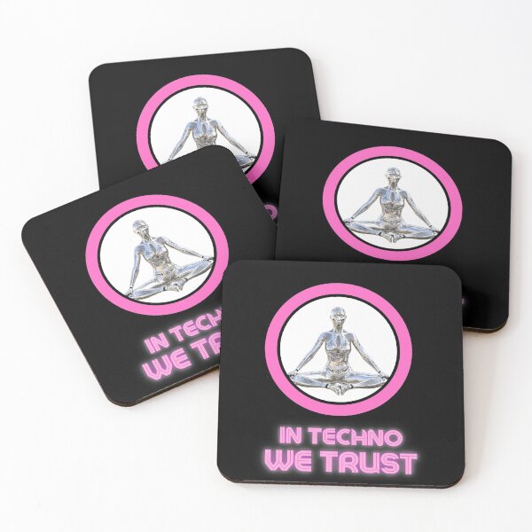 Item preview, In techno we Trust Android Pink designed and sold by kyds.