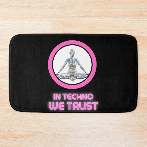 Item preview, In techno we Trust Android Pink designed and sold by kyds.
