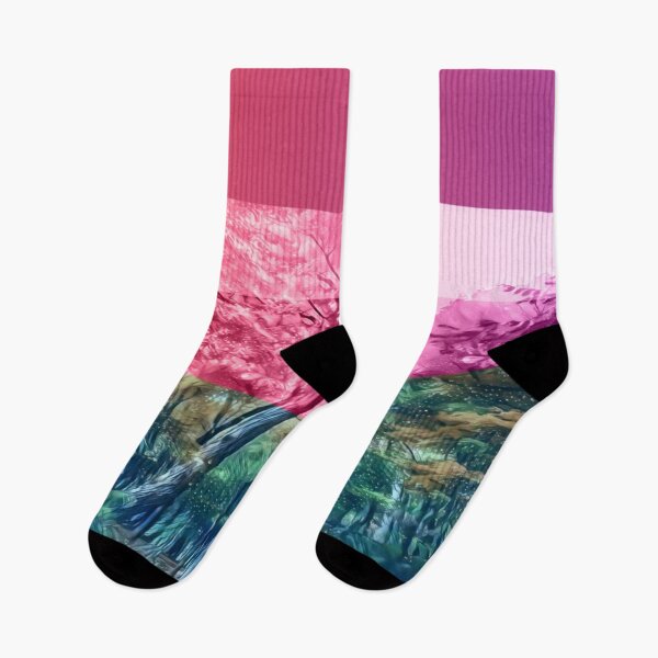 Item preview, Landscape with gradient colors designed and sold by Nabidrabbu.