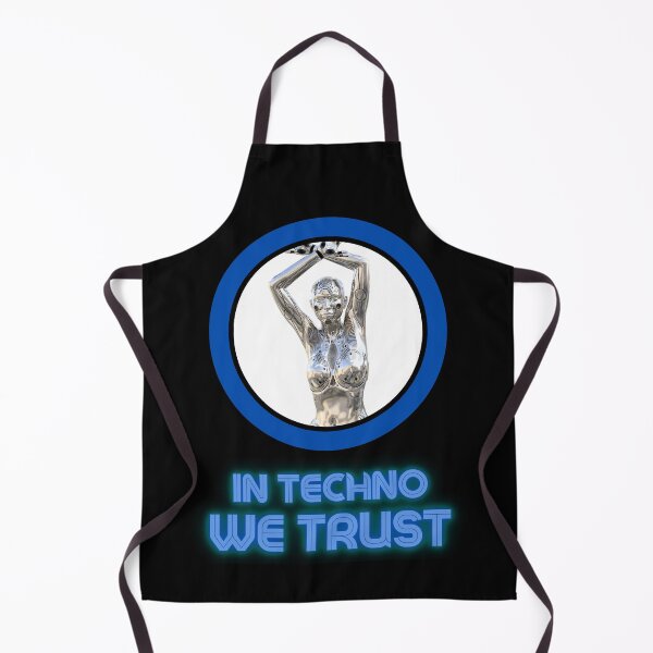 Item preview, In techno we Trust Android Blue designed and sold by kyds.