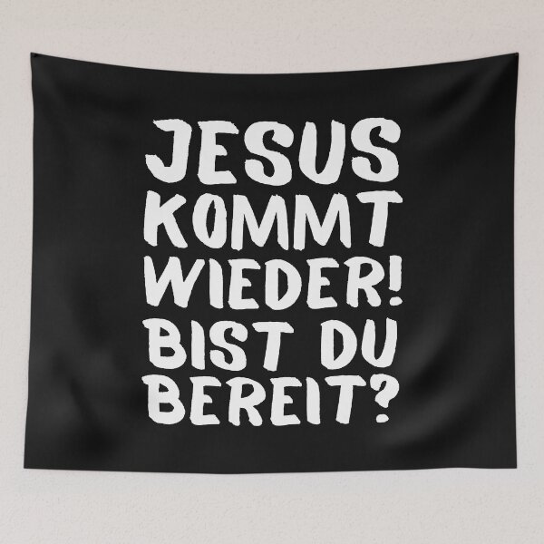 Artikelvorschau, Jesus wird wiederkommen! Glaube Geschenkidee Gott entworfen und verkauft von Rautee.