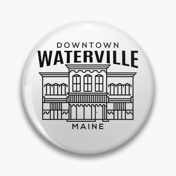Item preview, Downtown Waterville ME designed and sold by HalpinDesign.