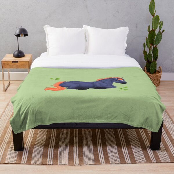 Embermane Throw Blanket