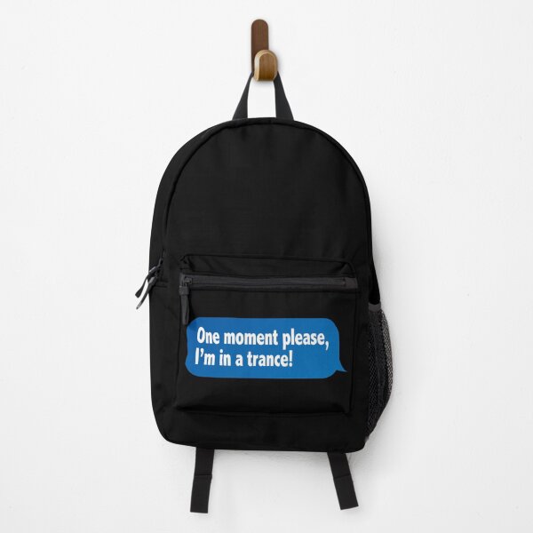 Item preview, One Moment Please, I'm In A Trance (Funny Speech Bubble Message - Hilarious Humor Quote) designed and sold by SassyClassyMe.