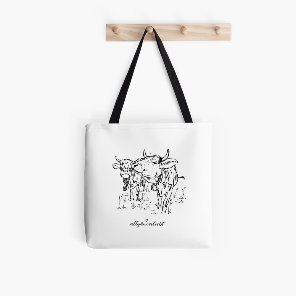 Artikel-Vorschau von Allover-Print Tote Bag, designt und verkauft von allgaeuverliebt.