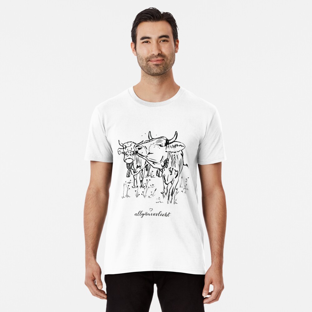 Artikel-Vorschau von Premium T-Shirt, designt und verkauft von allgaeuverliebt.