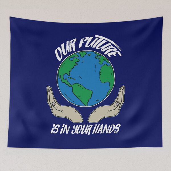 Item preview, Our Future Is In Your Hands Social Justice Climate Change designed and sold by 9ine9.