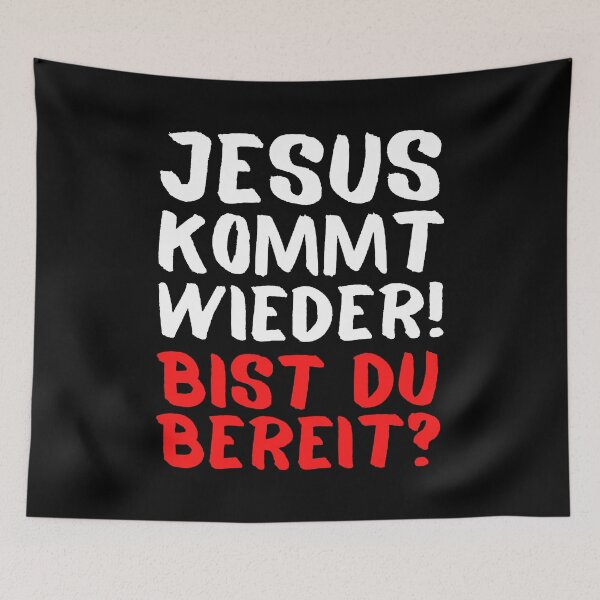 Artikelvorschau, Jesus wird wiederkommen! Glaube Geschenkidee Gott entworfen und verkauft von Rautee.