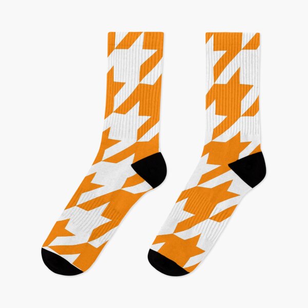 Item preview, Orange Large Houndstooth designed and sold by ImageNugget.