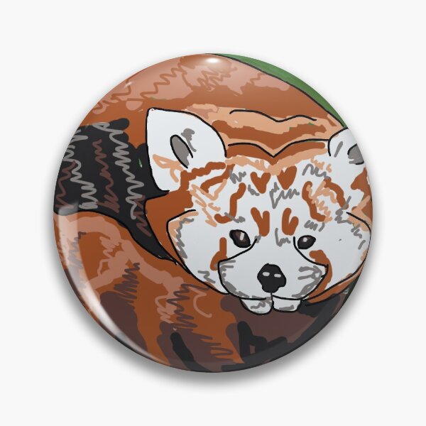 Item preview, Red Panda designed and sold by ThreeBearsArt.