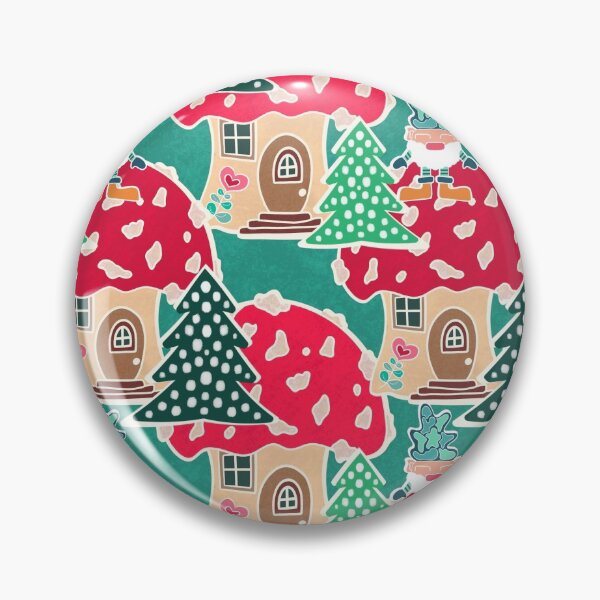 Item preview, Beehive Beasties Christmas Gnome Collection: Beehive Beasties Mushroom Home Pattern designed and sold by CotodiStudio.