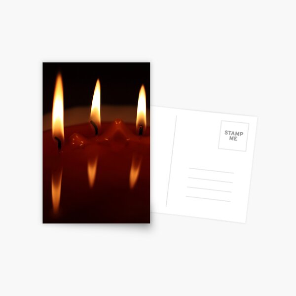 Candles Postcard