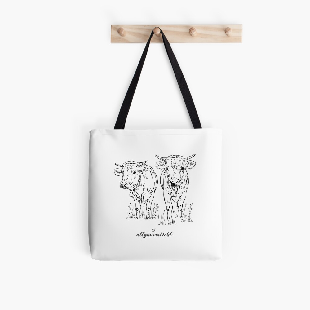Artikel-Vorschau von Allover-Print Tote Bag, designt und verkauft von allgaeuverliebt.
