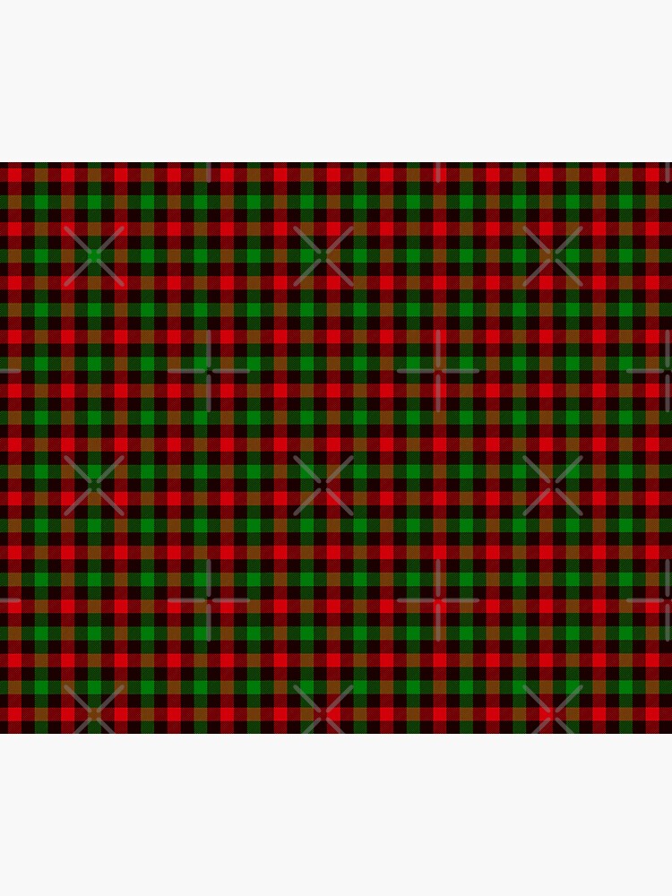 Red and Green Buffalo Plaid by 1923mainstreet