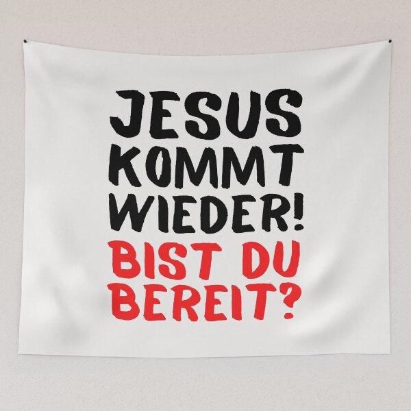 Artikelvorschau, Jesus wird wiederkommen! Glaube Geschenkidee Gott entworfen und verkauft von Rautee.