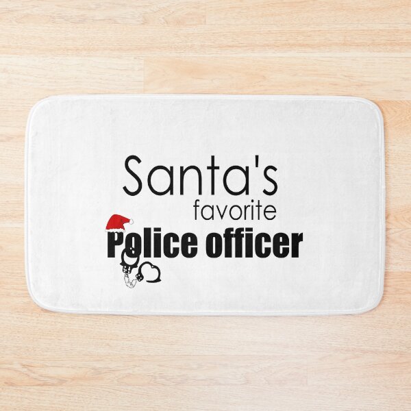 Item preview, Santa's favorite police officer: Funny and cute Christmas gift idea for your cop mom, dad, siblings and friends. designed and sold by Niss-store.